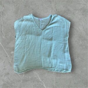 Michael Stars Draya V-Neck In Serene